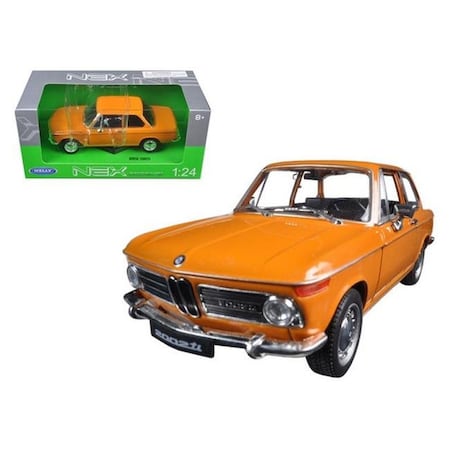 Welly Welly 24053or 2002 BMW Ti Orange 1-24 Diecast Model Car 24053or
